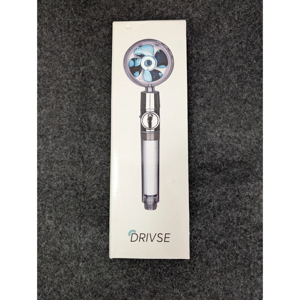 Drivse TurboShower Filtered Shower Head Pure Water High Pressure with 4 Filters